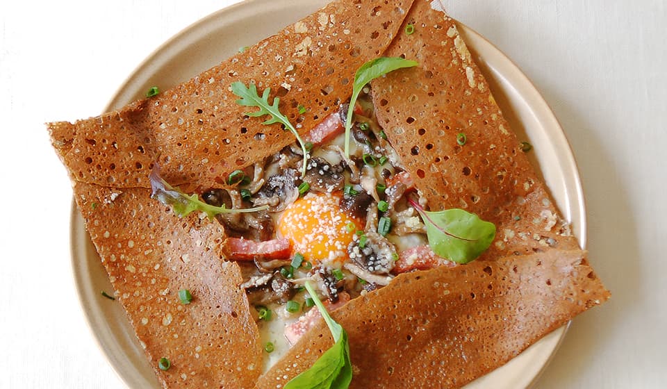 きのこベーコン