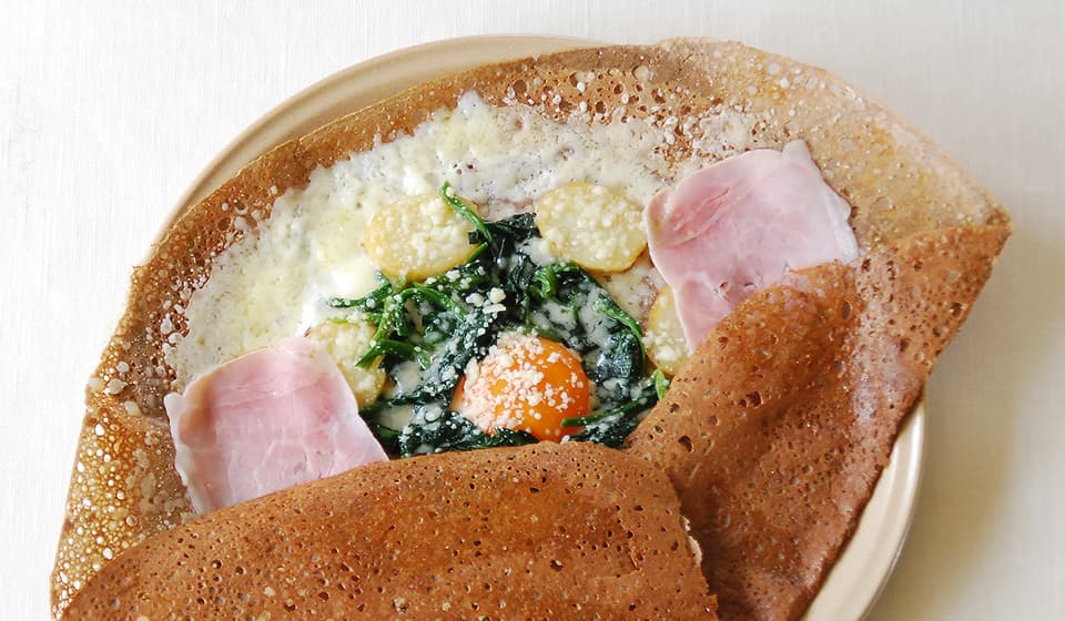 ポテトほうれん草